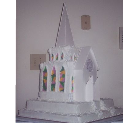 Church Cake (Side View)