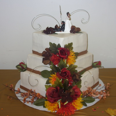 Fall Wedding Cake