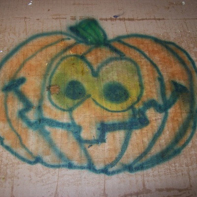 Pumpkin Airbrush