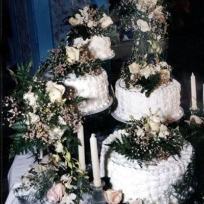 Basket Weave With Fresh Flowers