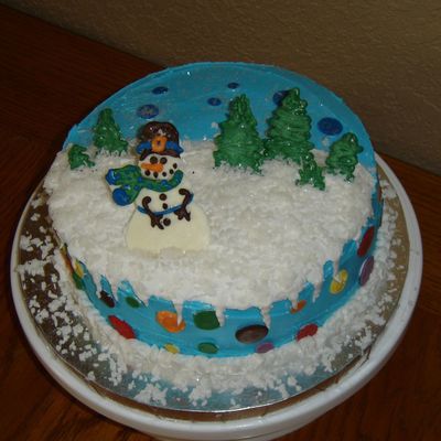 Winter Theme Bday Cake