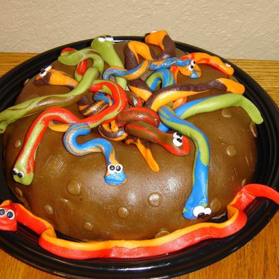 Snake Pit Cake