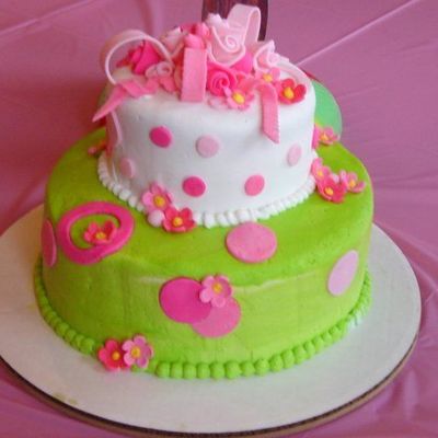 Pink And Green Girly Girl