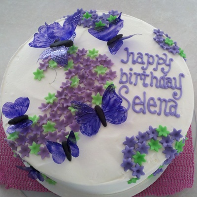 Butterfly Icecream Birthday Cake