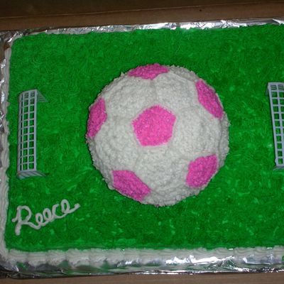 Soccerball Cake