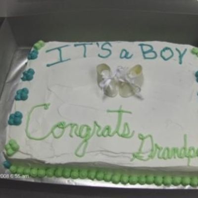 It's A Boy Cake