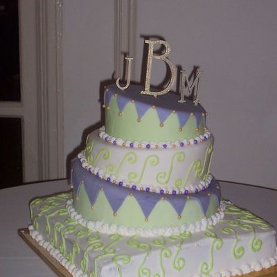 April Fools Wedding Cake