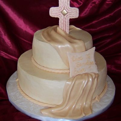 Baptism Cake