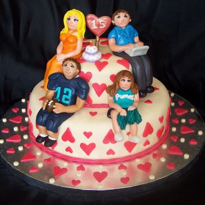 15 Year Anniversary Cake