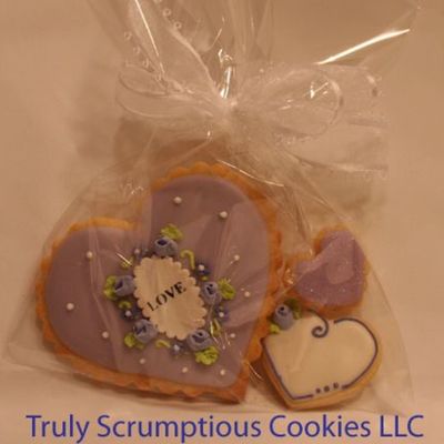 Valentine Cookie - Lavendar
