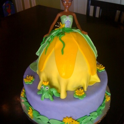 Princess And The Frog Cake
