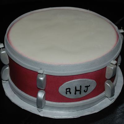 Snare Drum Grooms Cake