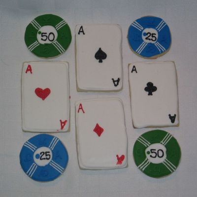 Poker Cookies