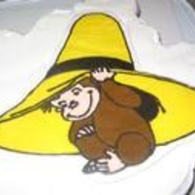 Curious George Cupcake Cake