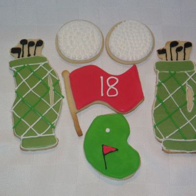 Golf Cookies