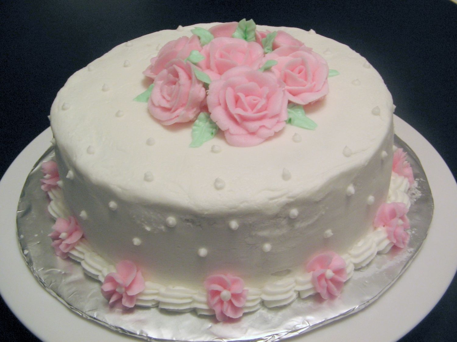 Wilton Course 1 Final Cake