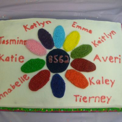 Daisy Girl Scout Cake