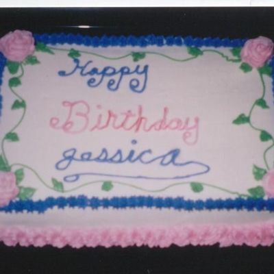 Simple Birthday Cake