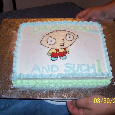 Stewie Cake