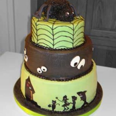 Black & Green Halloween Haunting