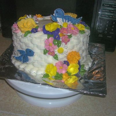 Final Wilton Course 2 Cake