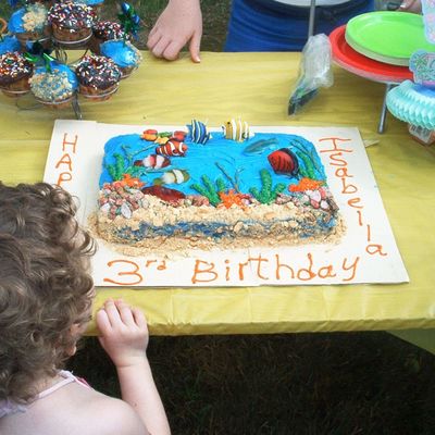 Under The Sea Theme Cake