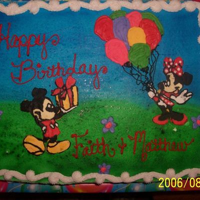 Mickey & Minnie Birthday
