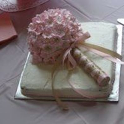 Bridal Bouquet Cake