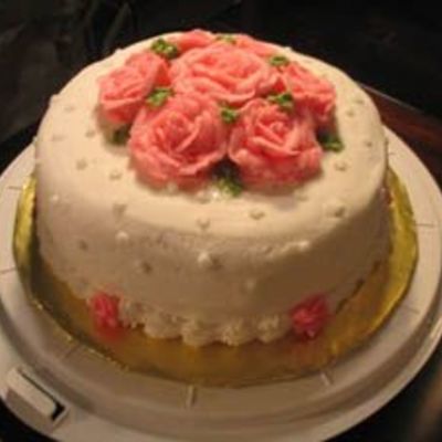 Wilton Level 1 Final Cake