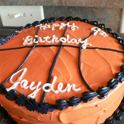 Basketball Cake