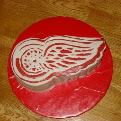 Dad's Red Wings Cake