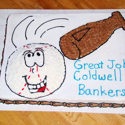 T-Ball End Of Season Cake