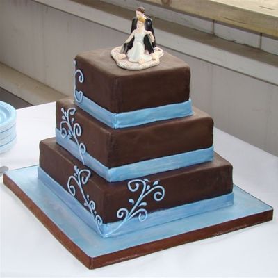 First Paid Wedding Cake