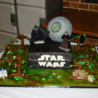 Star Wars Birthday Cake