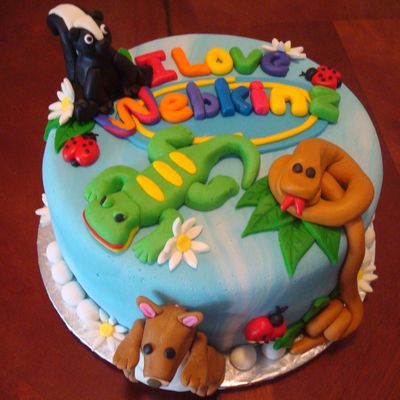 Webkinz Birthday Cake