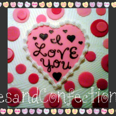 I Love You Heart And Dots