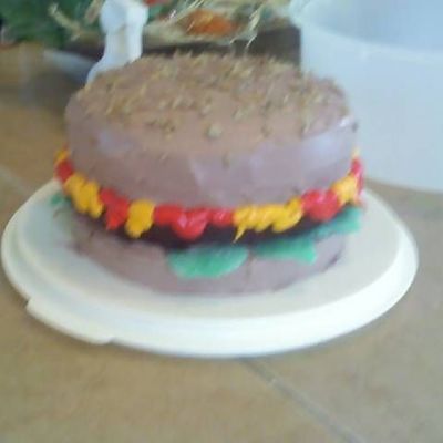 Hamburger Cake