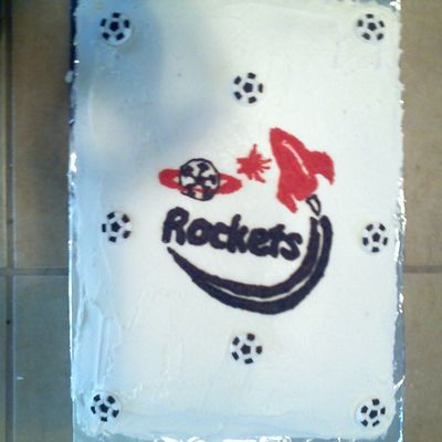 Soccer Team Cake