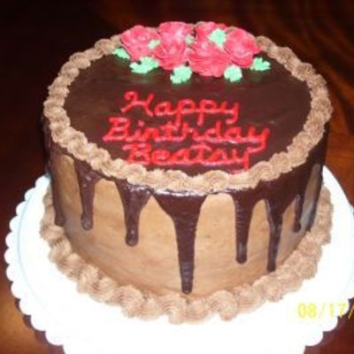Chocolate Birthday Cake