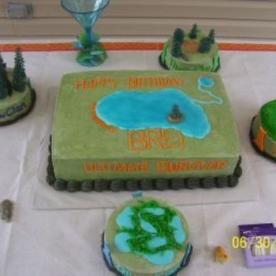 Cake Based Off Of The Warrior's Books