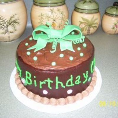 Chocolate Birthday Cake