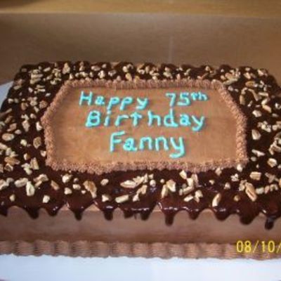 Turtle Birthday Cake