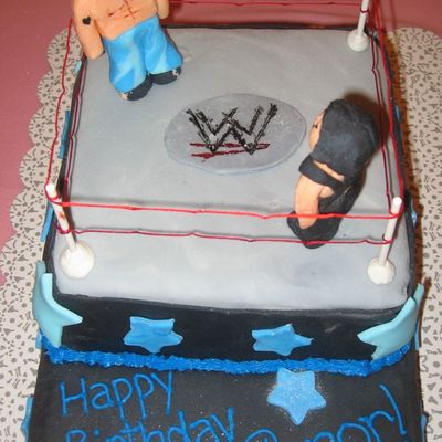 Wwe Birthday Cake