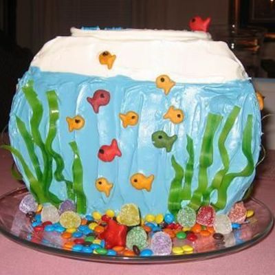 Fishbowl Cake