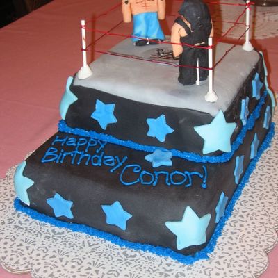 Wwe Birthday Cake