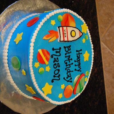 Space Birthday Cake