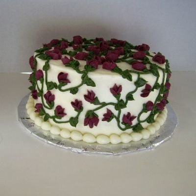 Burgundy Sweet Peas