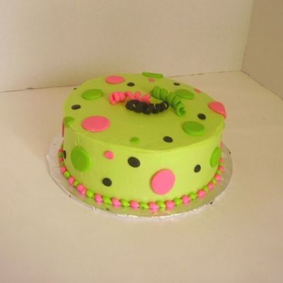Green With Dots