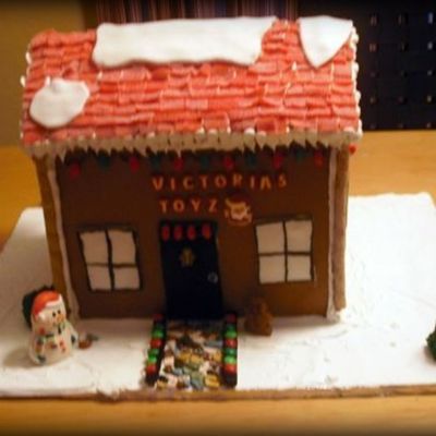 My Daughter's Gingerbread House.