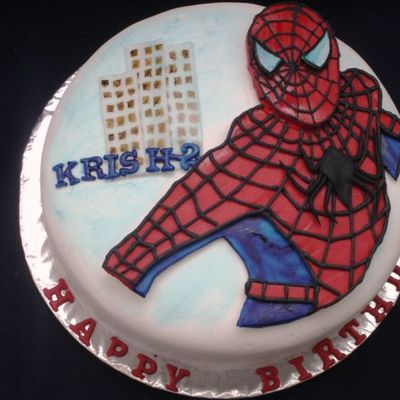 Spiderman Cake